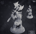 3D Printed Cast n Play Frostlands - Ugrog Frost Giant 28mm 32mm D&D