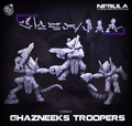 3D Printed Cast n Play Ghazneeks Troopers Nebula Origins 28mm 32mm D&D