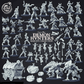3D Printed Cast n Play Grul Hellbourne 28mm 32mm D&D