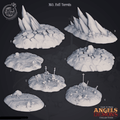 3D Printed Cast n Play Hell Terrain 28mm 32mm D&D