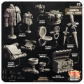 3D Printed Cast n Play Hidden Heirlooms The Lost Castle Terrain Set 28mm 32mm D&D