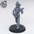 3D Printed Cast n Play - Human Bard 28mm 32mm D&D