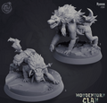 3D Printed Cast n Play Hyenas Woodenhorn Clan 28mm 32mm D&D