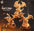 3D Printed Cast n Play Jizor's Imps Depths of Hell 28mm 32mm D&D