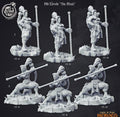 3D Printed Cast n Play Kiroda the Monk Heroes Vol. 1 28mm 32mm D&D