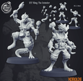 3D Printed Cast n Play Kobolds Collection - Naag The Inventor 28mm 32mm D&D