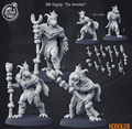 3D Printed Cast n Play Kobolds Collection - Ugrap The Sorcerer  28mm 32mm D&D