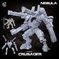 3D Printed Cast n Play Legion Crusader (Titan) Nebula All Out War 28mm 32mm D&D