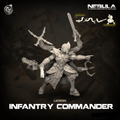 3D Printed Cast n Play Legion Infantry Commander Nebula Origins 28mm 32mm D&D