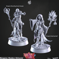 3D Printed Cast n Play Morgana Shadow Alchemist 28mm 32mm D&D