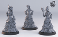 3D Printed Cast n Play Noble Female Townsfolk 28mm 32mm D&D