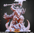 3D Printed Cast n Play Orc Tribe Warchief Warriors of the Wastelands 28mm 32mm D&D