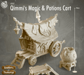 3D Printed Cast n Play Qimmi's Magic & Potions Kart 28mm 32mm D&D
