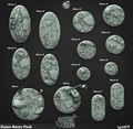 3D Printed Cast n Play Riders of Doom - Doom Bases 28mm 32mm D&D