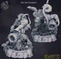 3D Printed Cast n Play Sewers of Thamarya - Inok Poisonghoul 28mm 32mm D&D