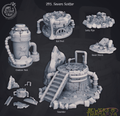 3D Printed Cast n Play Sewers of Thamarya - Sewer Scatter 28mm 32mm D&D
