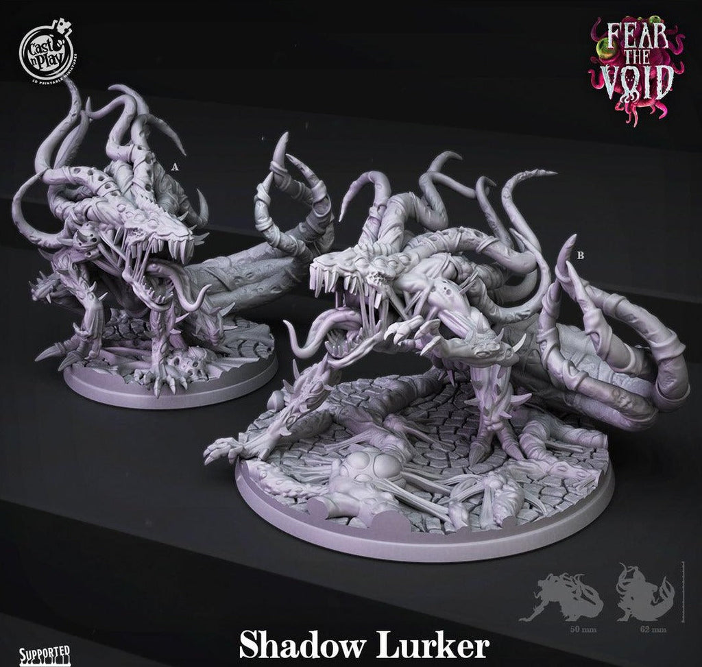 3D Printed Cast n Play Shadow Lurker Fear the Void 28mm 32mm D&D