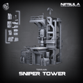 3D Printed Cast n Play SniperTower Nebula Origins 28mm 32mm D&D