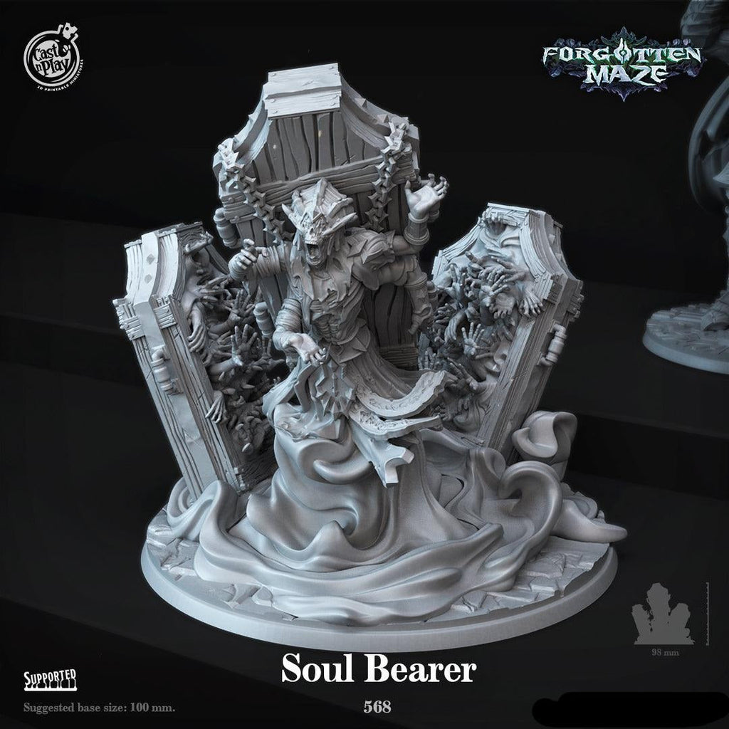 3D Printed Cast n Play Soul Bearer Forgotten Maze 28mm 32mm D&D
