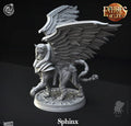 3D Printed Cast n Play Sphinx 28mm 32mm D&D