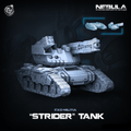 3D Printed Cast n Play Strider Tank Nebula Origins 28mm 32mm D&D