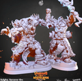 3D Printed Cast n Play Sulgha Orc Sorcerer Warriors of the Wastelands 28mm 32mm D&D