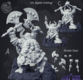 3D Printed Cast n Play The Lost Cave Collection - Ragdath Grimforge 28mm 32mm D&D