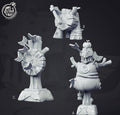 3D Printed Cast n Play Training Target Dummies 28mm 32mm D&D