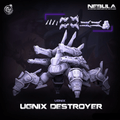 3D Printed Cast n Play Ugnix Destroyer Nebula Origins 28mm 32mm D&D
