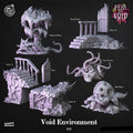 3D Printed Cast n Play Void Environment Terrain Fear the Void 28mm 32mm D&D
