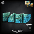 3D Printed Cast n Play Water Tiles Deep Sea Tales 28mm 32mm D&D