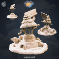 3D Printed Cast n Play Water Well Kingdom Of Thamarya 28mm 32mm D&D