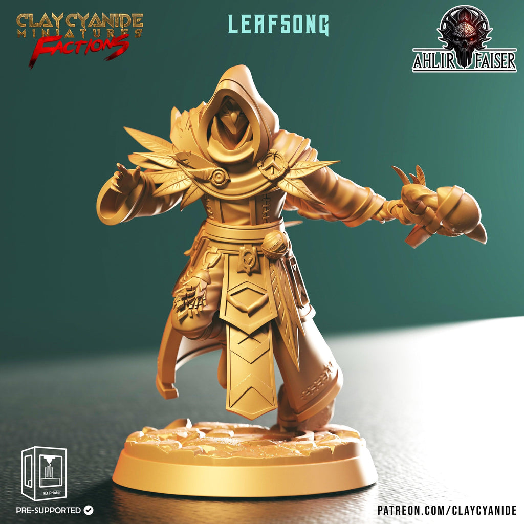 3D Printed Clay Cyanide Ahlir Faiser Factions Ragnarok D&D