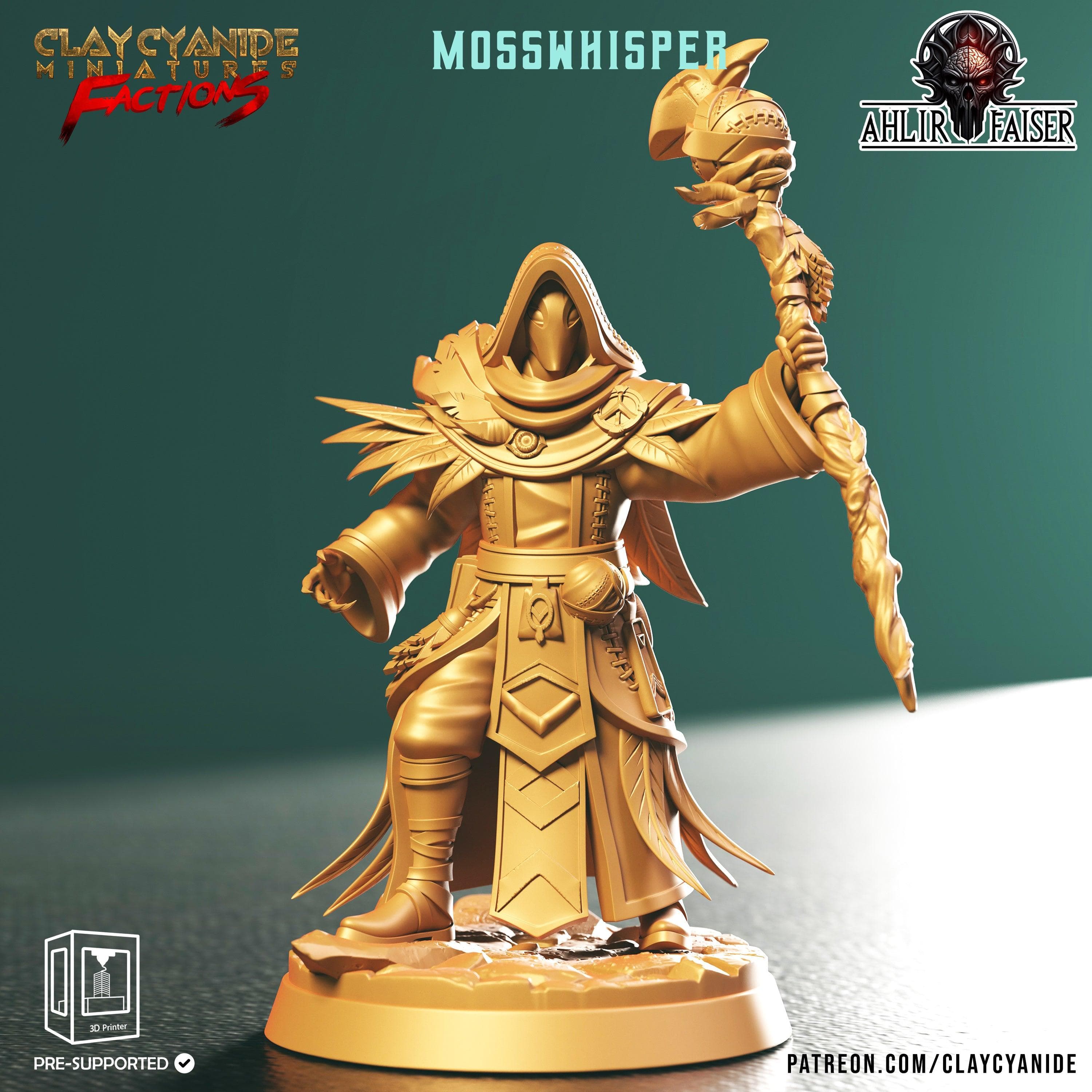 3D Printed Clay Cyanide Ahlir Faiser Factions Ragnarok D&D