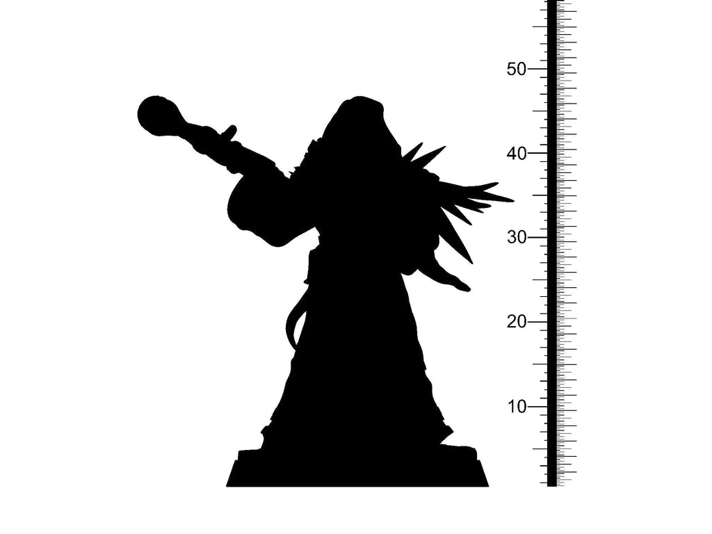 3D Printed Clay Cyanide Ahlir Faiser Factions Ragnarok D&D
