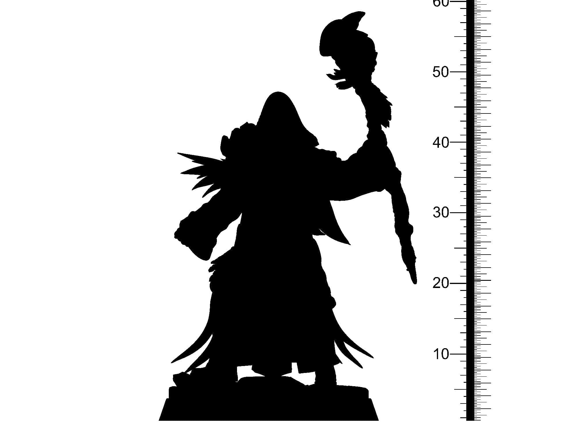 3D Printed Clay Cyanide Ahlir Faiser Factions Ragnarok D&D