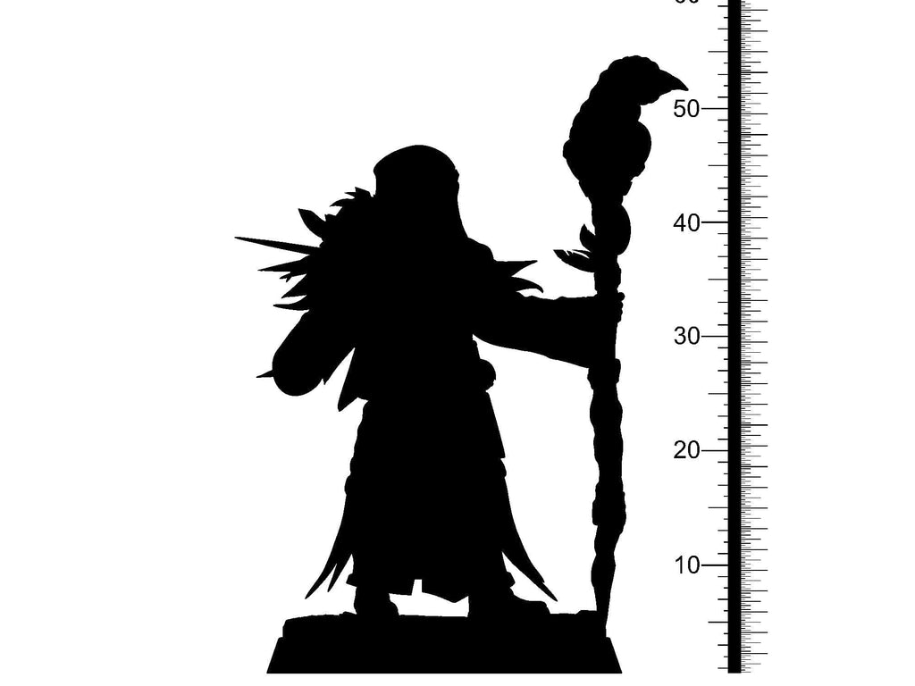 3D Printed Clay Cyanide Ahlir Faiser Factions Ragnarok D&D