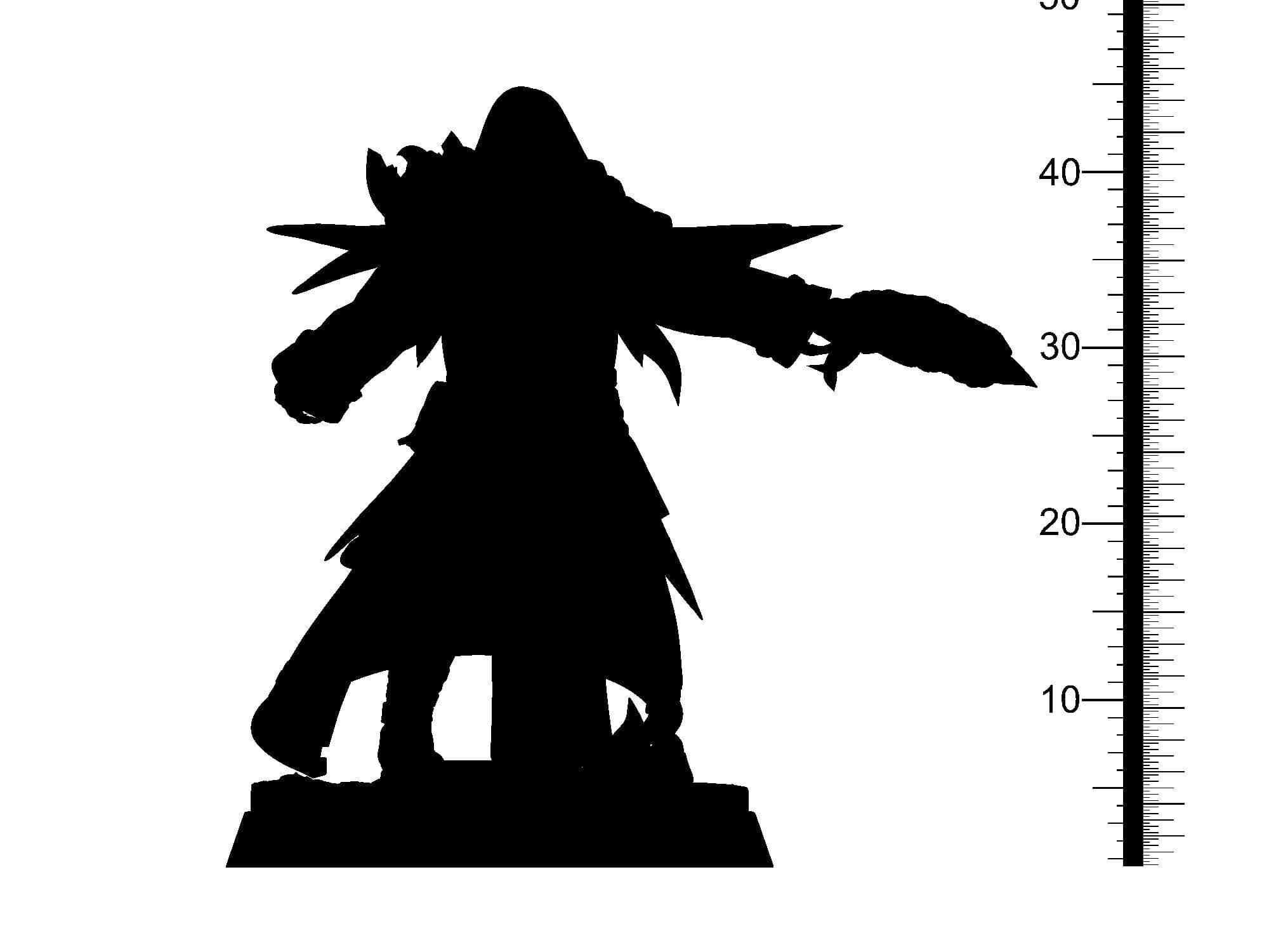3D Printed Clay Cyanide Ahlir Faiser Factions Ragnarok D&D