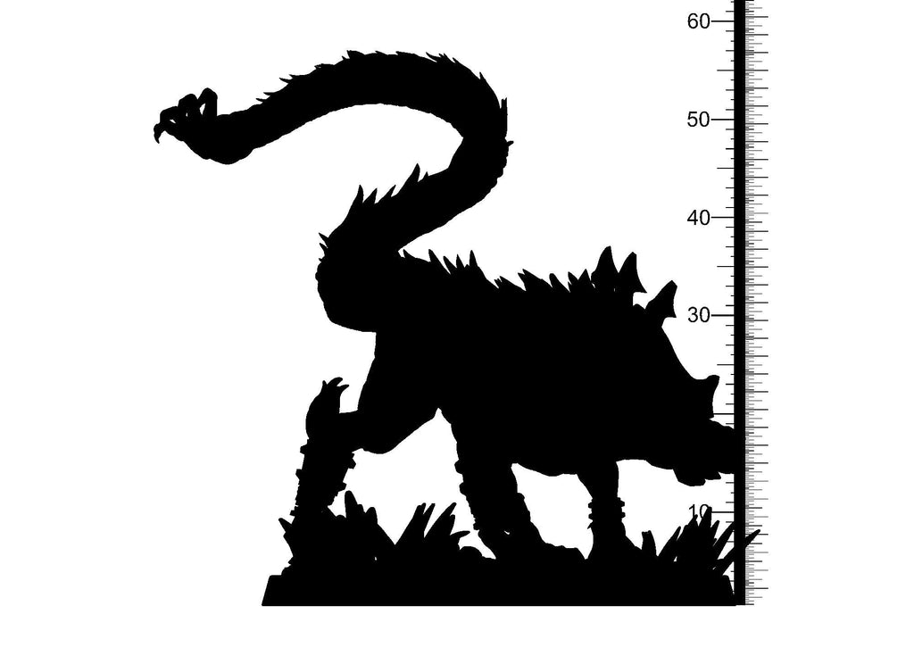 3D Printed Clay Cyanide Ahuizotl Pantheon of Aztecs Ragnarok D&D