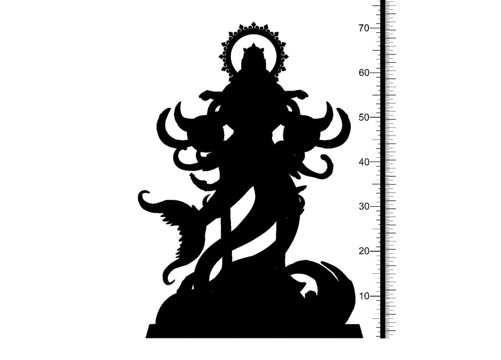 3D Printed Clay Cyanide Aquarius Zodics 28mm-32mm Ragnarok D&D
