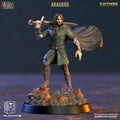 3D Printed Clay Cyanide Aragord Middle Earth Legends 28 32 mm D&D