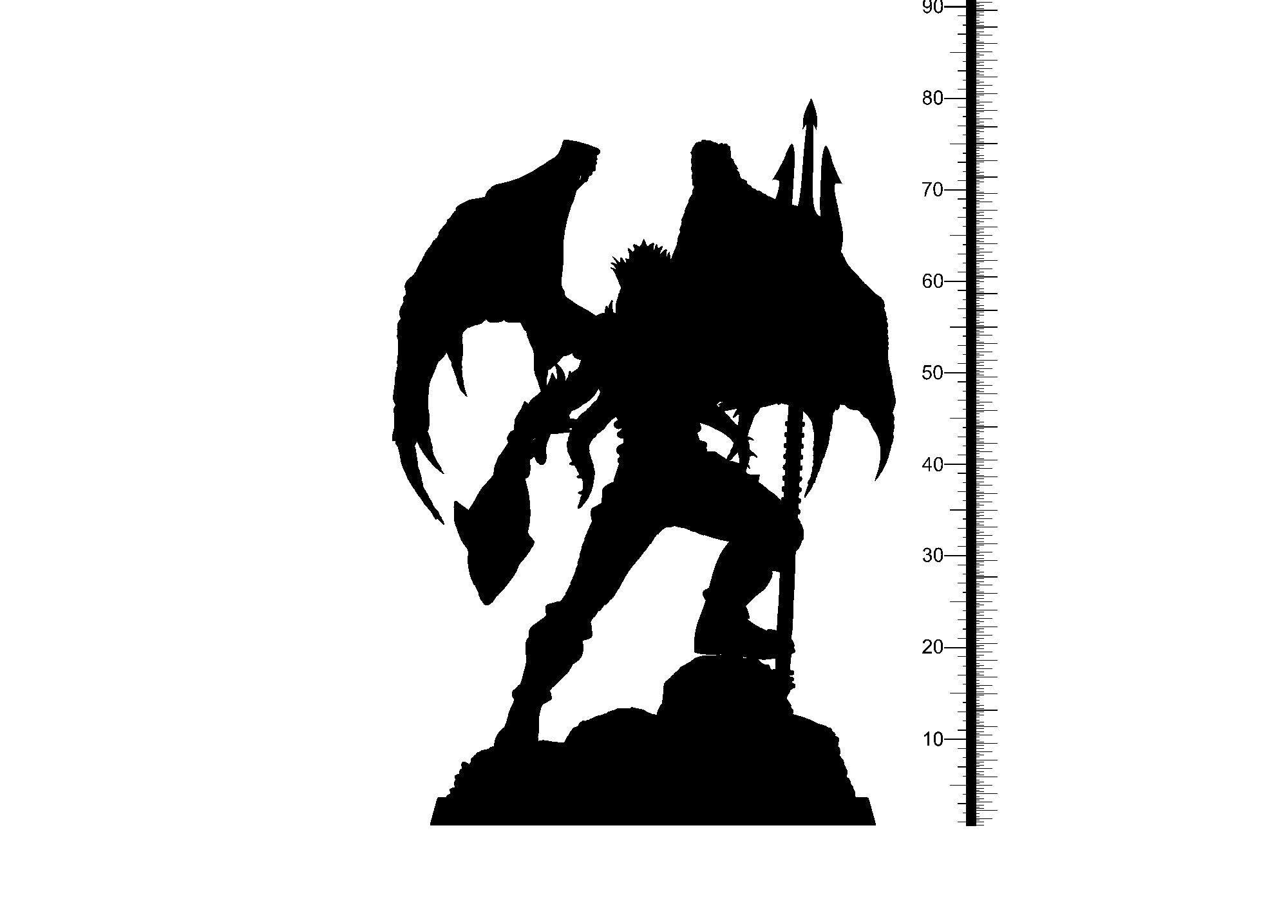 3D Printed Clay Cyanide Bangputys Baltic Religion 28mm-32mm Ragnarok D&D