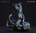 3D Printed Clay Cyanide Barbarian 28mm-32mm Ragnarok D&D