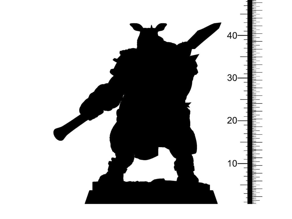 3D Printed Clay Cyanide Battle Borta Factions Tribe Ragnarok D&D