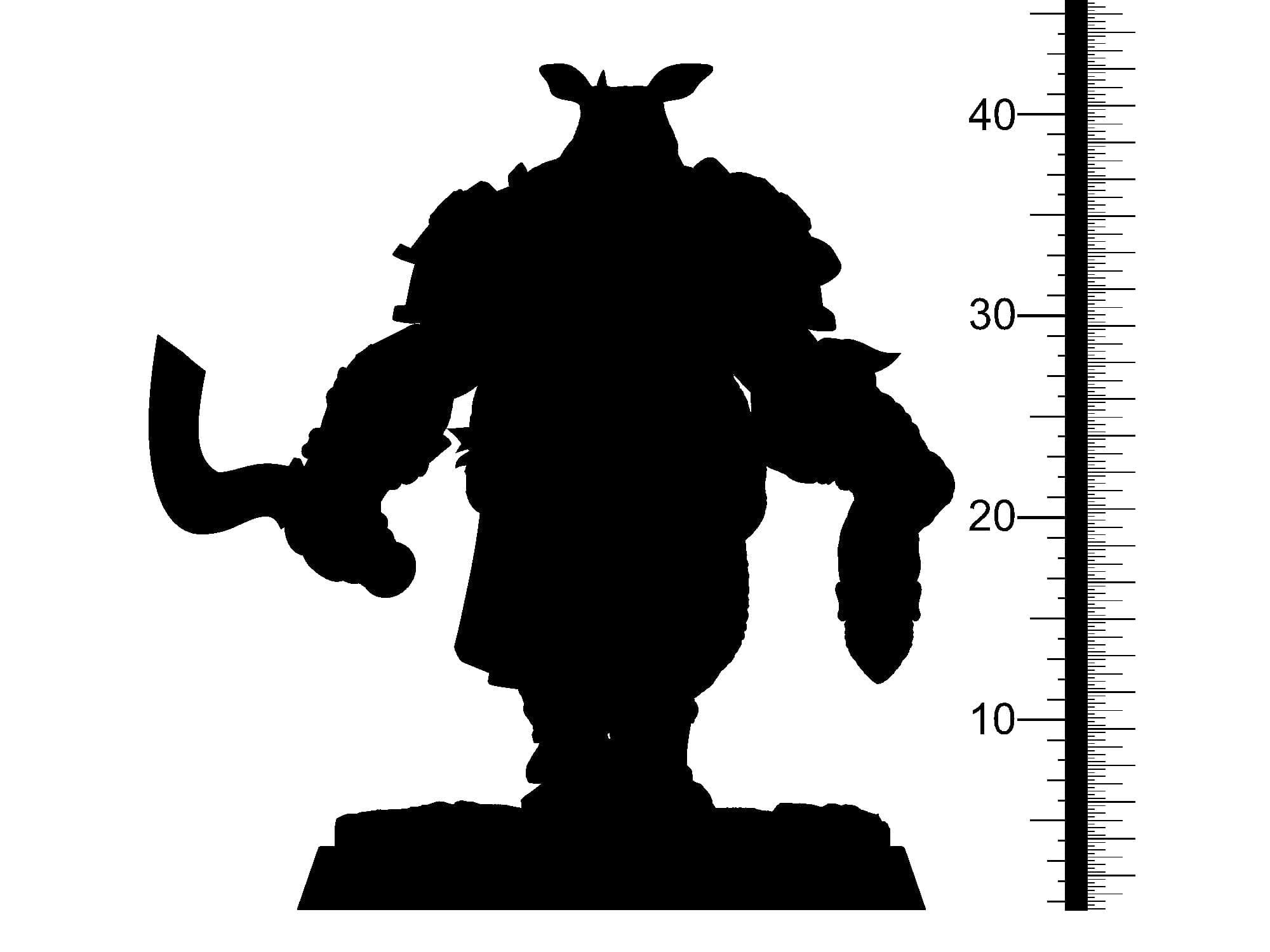 3D Printed Clay Cyanide Battle Borta Factions Tribe Ragnarok D&D
