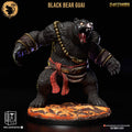 3D Printed Clay Cyanide Black Bear Guai Black Myth Wukong Set 28 32 mm D&D