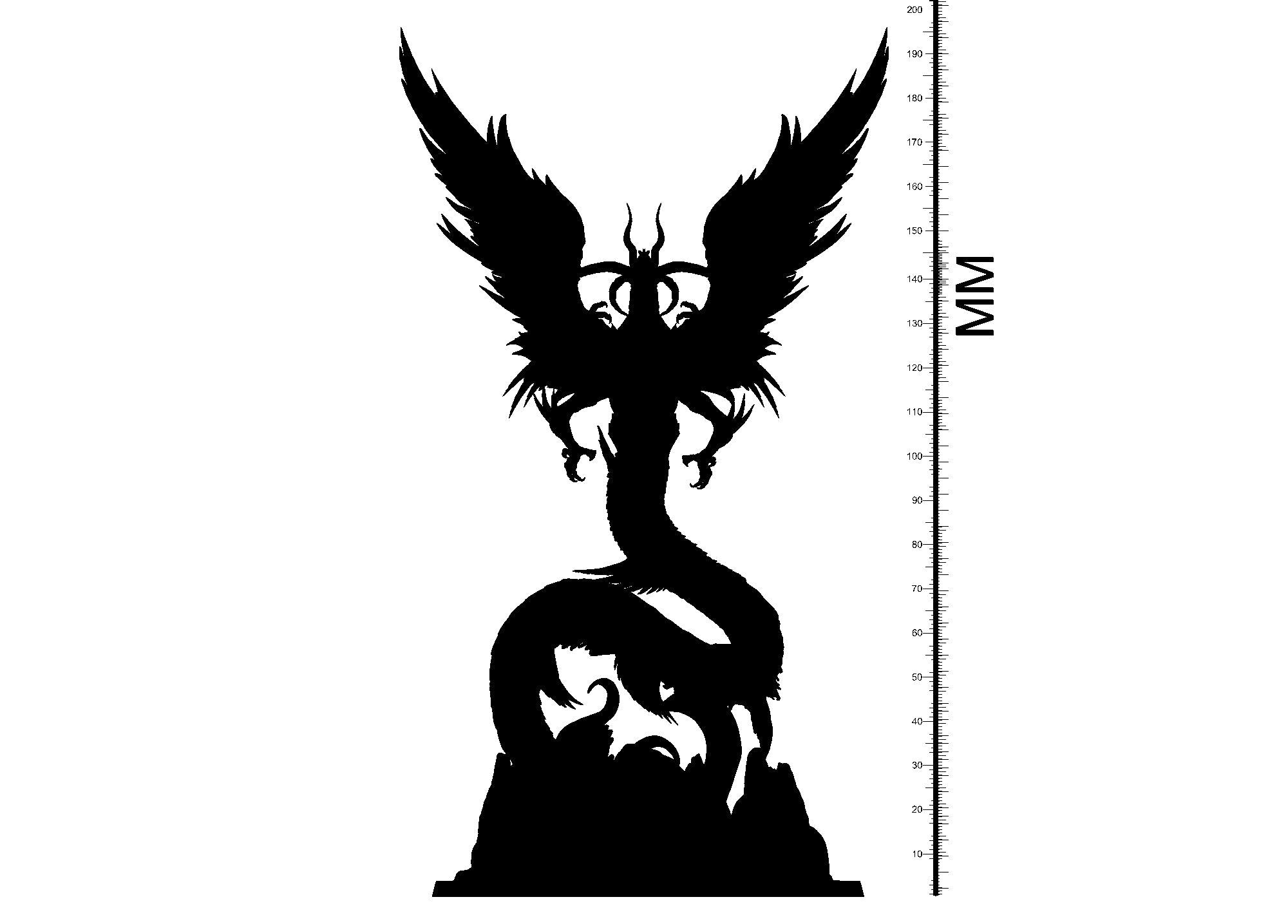 3D Printed Clay Cyanide Capricorn Zodics 28mm-32mm Ragnarok D&D