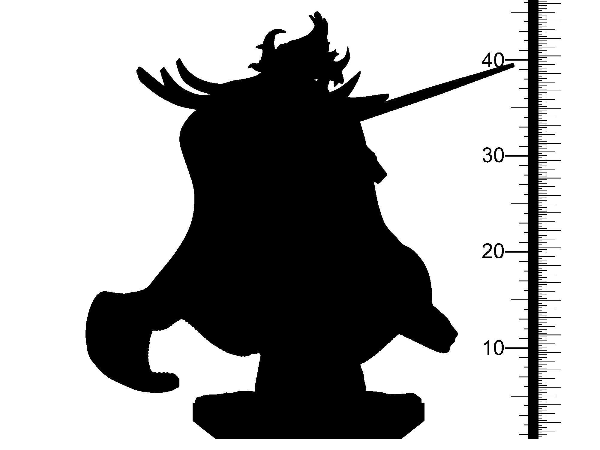 3D Printed Clay Cyanide Castle of Dracula - Alucard 28mm 32mm D&D