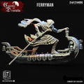 3D Printed Clay Cyanide Castle of Dracula - Ferryman 28mm 32mm D&D