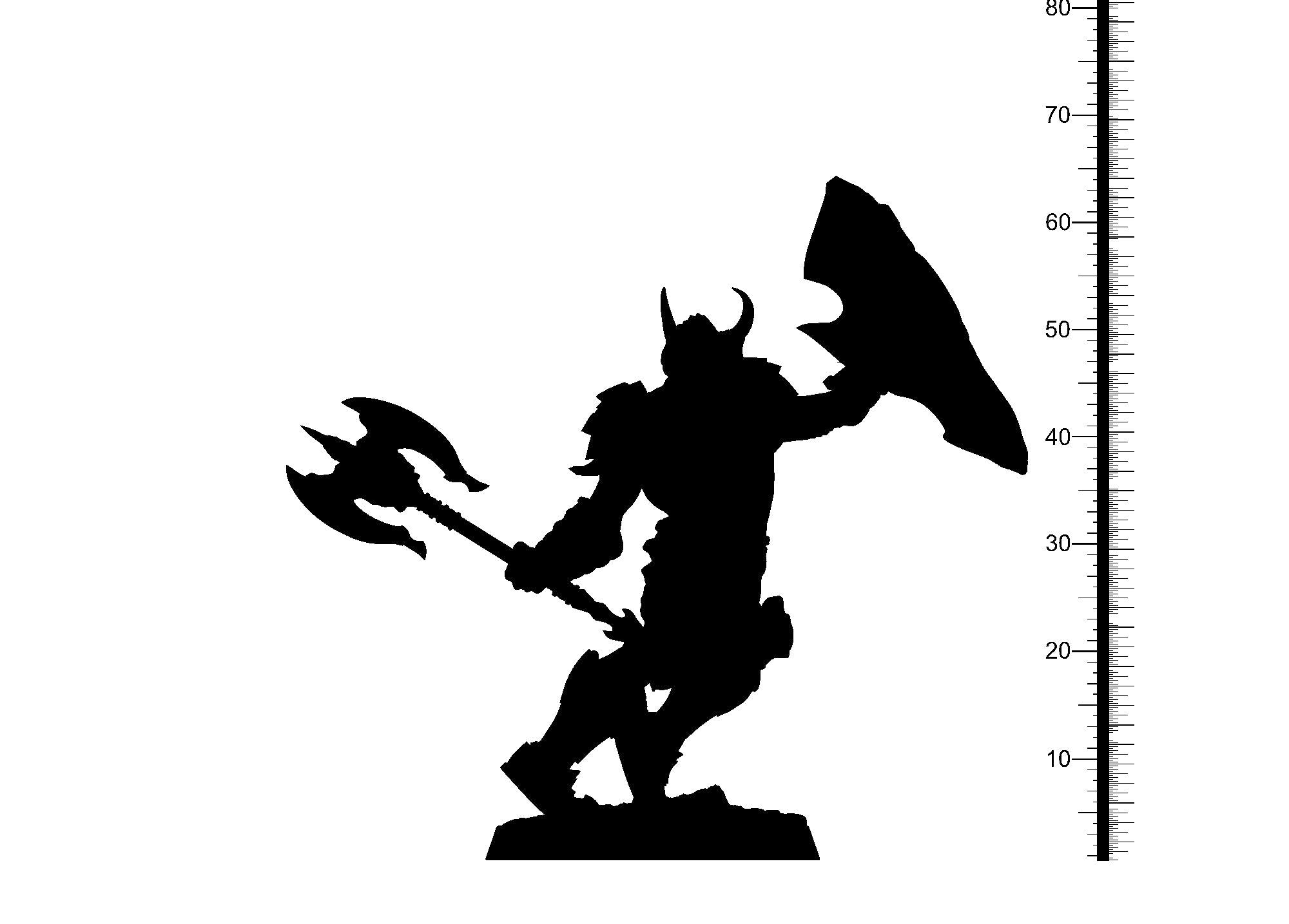 3D Printed Clay Cyanide Cult of Metatron Tribes Factions Ragnarok D&D